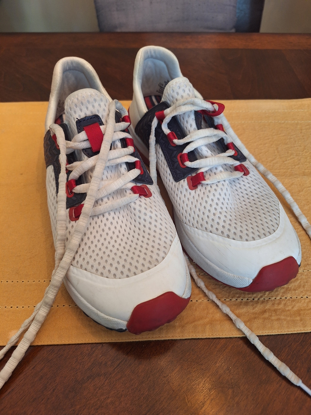 Olukai Wail Uku Women's White Mesh Athletic Sneakers 9.5